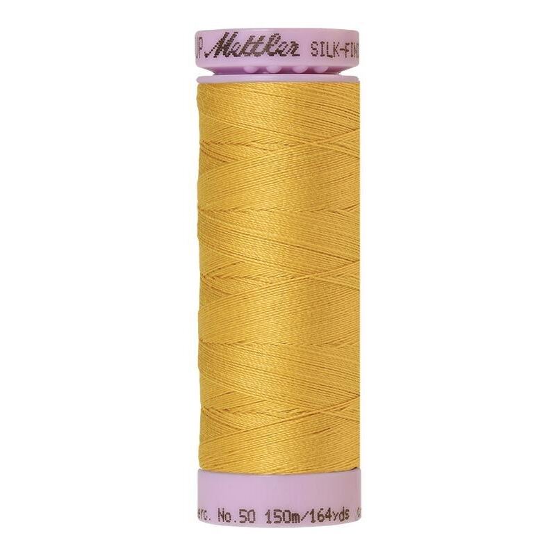 Mettler Silk-finish Cotton 50, #0892 STAR GOLD 150m Thread (Old Colour #0767)