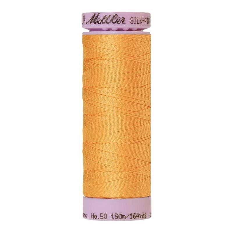 Mettler Silk-finish Cotton 50, #1171 WARM APRICOT 150m Thread (Old Colour #0914)