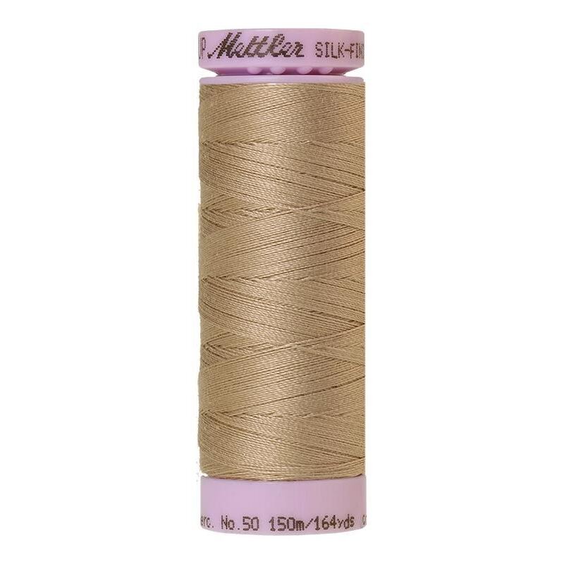 Mettler Silk-finish Cotton 50, #1222 SANDSTONE 150m Thread (Old Colour #0692)