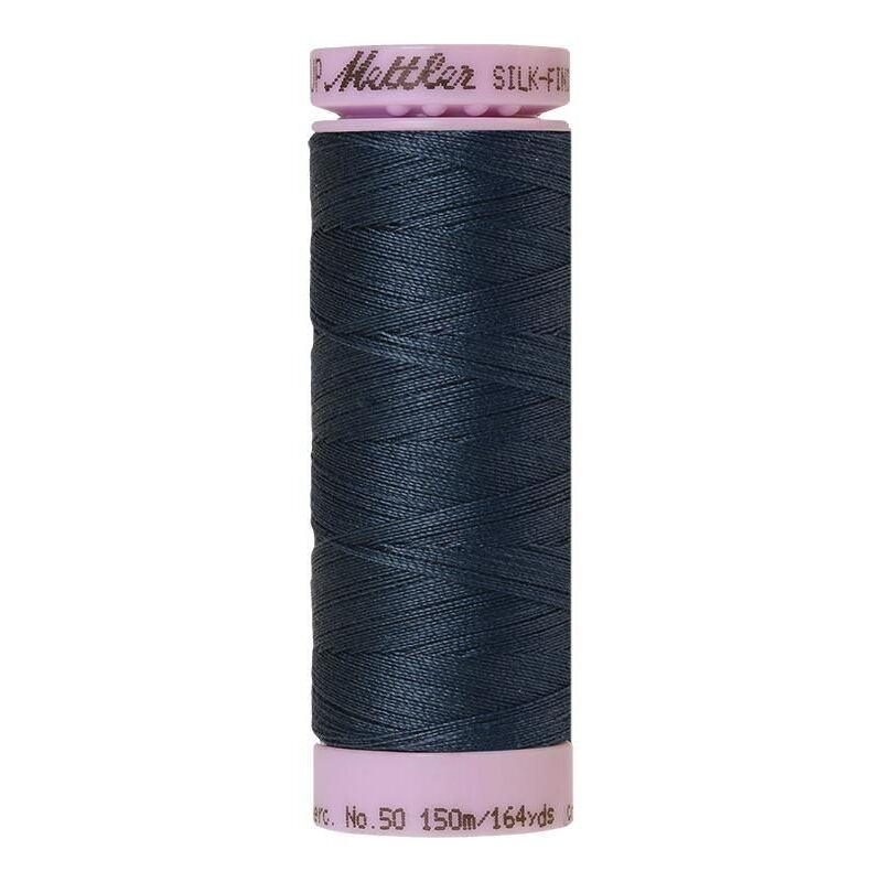 Mettler Silk-finish Cotton 50, #1276 HARBOR 150m Thread (Old Colour #0907)