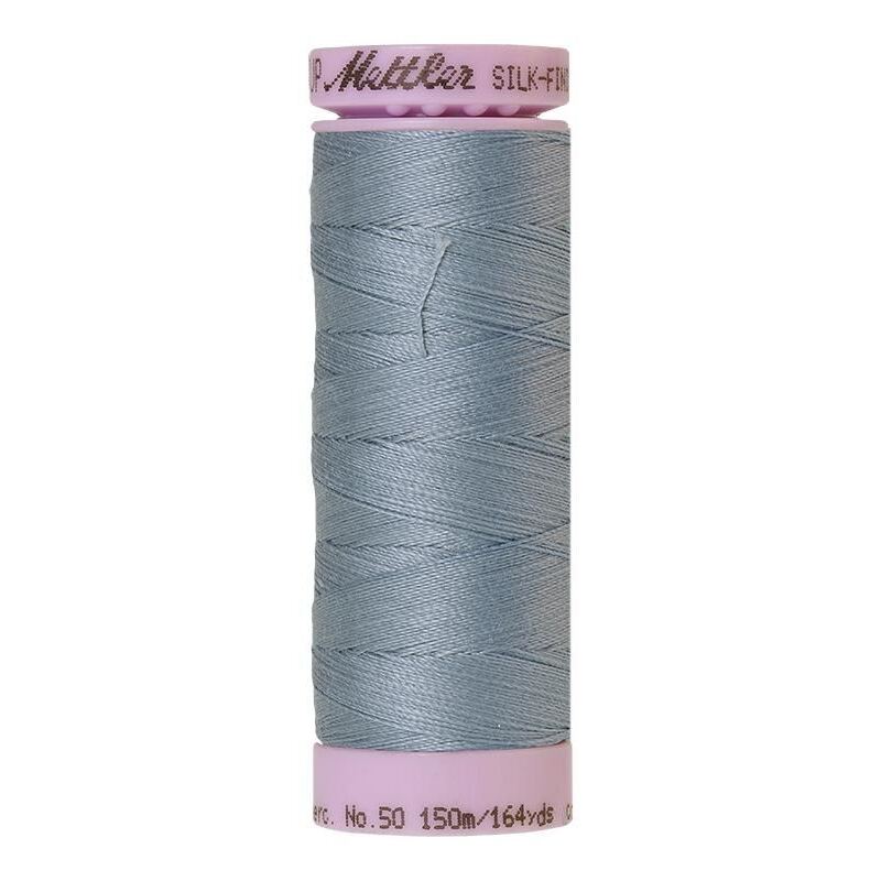 Mettler Silk-finish Cotton 50, #1342 BLUE SPEEDWELL 150m Thread (Old Colour #0788)