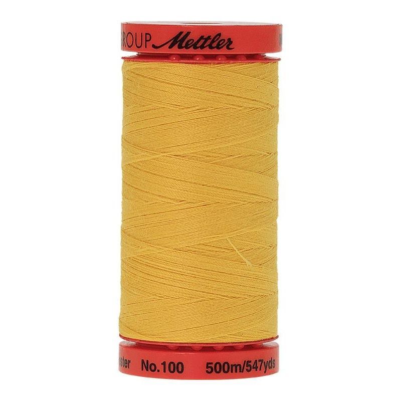 Mettler Metrosene 100, #0120 SUMMER SUN 500m Corespun Polyester Thread