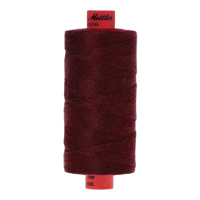 Mettler Metrosene 100, #0109 BORDEAUX 1000m Corespun Polyester Thread