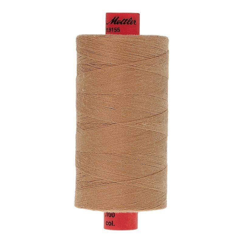 Mettler Metrosene 100, #0285 CARAMEL CREAM 1000m Corespun Polyester Thread