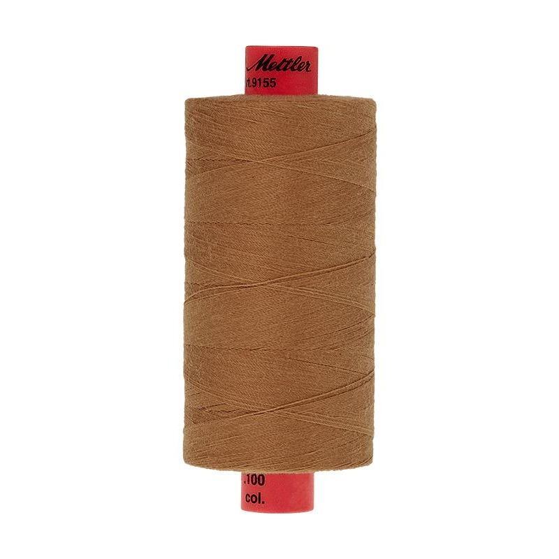 Mettler Metrosene 100, #1121 TOFFEE 1000m Corespun Polyester Thread