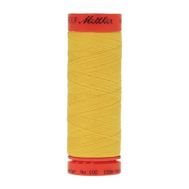 Mettler Metrosene 100, #0113 BUTTER CUP 150m Corespun Polyester Thread