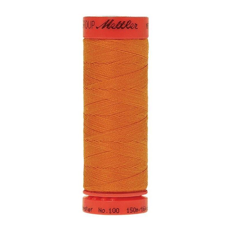 Mettler Metrosene 100, #0122 PUMPKIN 150m Corespun Polyester Thread