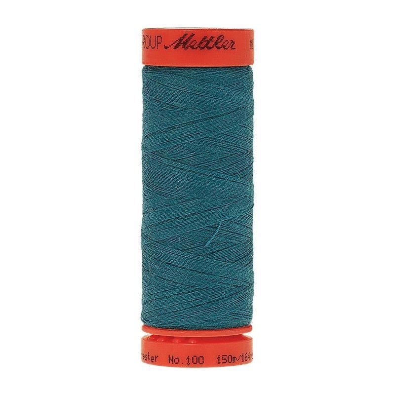 Mettler Metrosene 100, #0232 TRULY TEAL 150m Corespun Polyester Thread