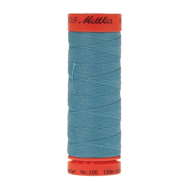 Mettler Metrosene 100, #0409 TURQUOISE 150m Corespun Polyester Thread