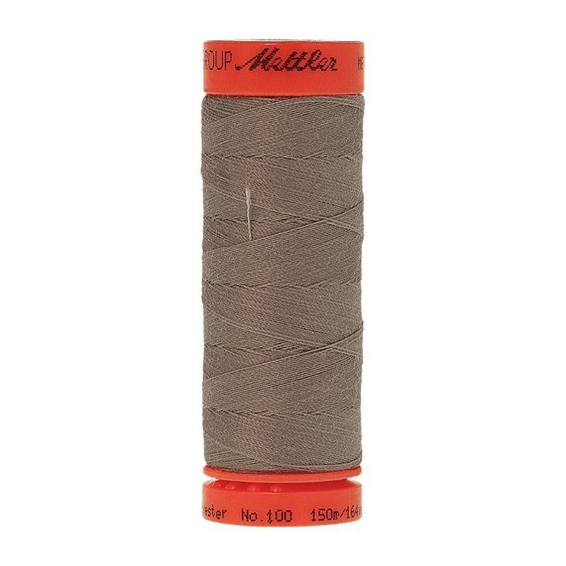 Mettler Metrosene 100, #0413 TITAN GREY 150m Corespun Polyester Thread