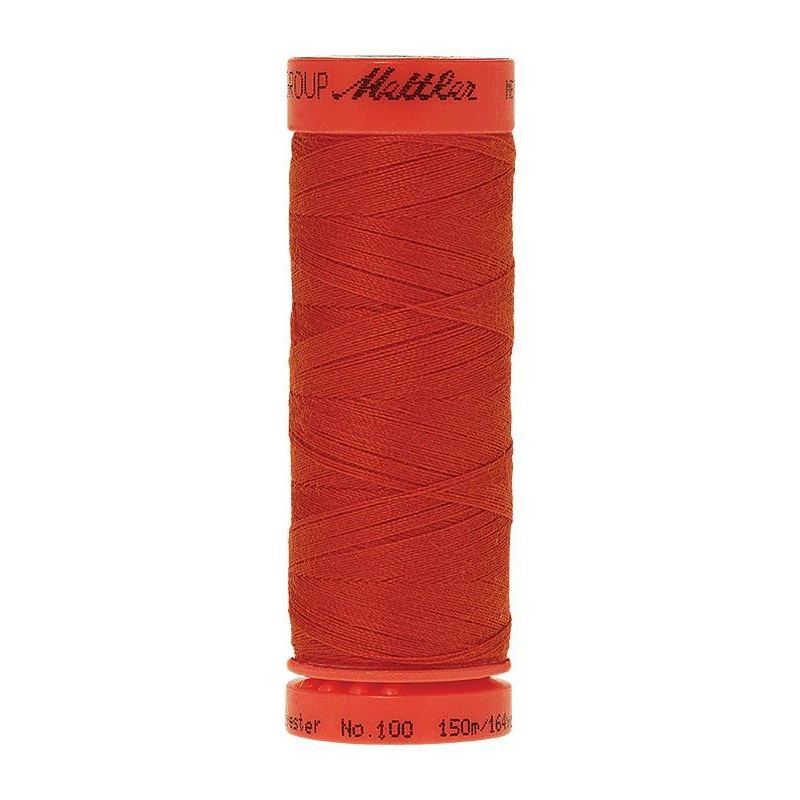 Mettler Metrosene 100, #0450 PAPRIKA 150m Corespun Polyester Thread