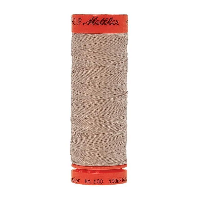 Mettler Metrosene 100, #0537 OAT FLAKES 150m Corespun Polyester Thread