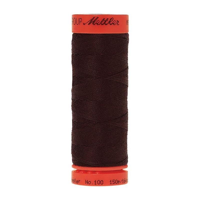 Mettler Metrosene 100, #0793 MAHOGANY 150m Corespun Polyester Thread