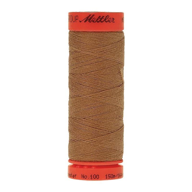 Mettler Metrosene 100, #1121 TOFFEE 150m Corespun Polyester Thread