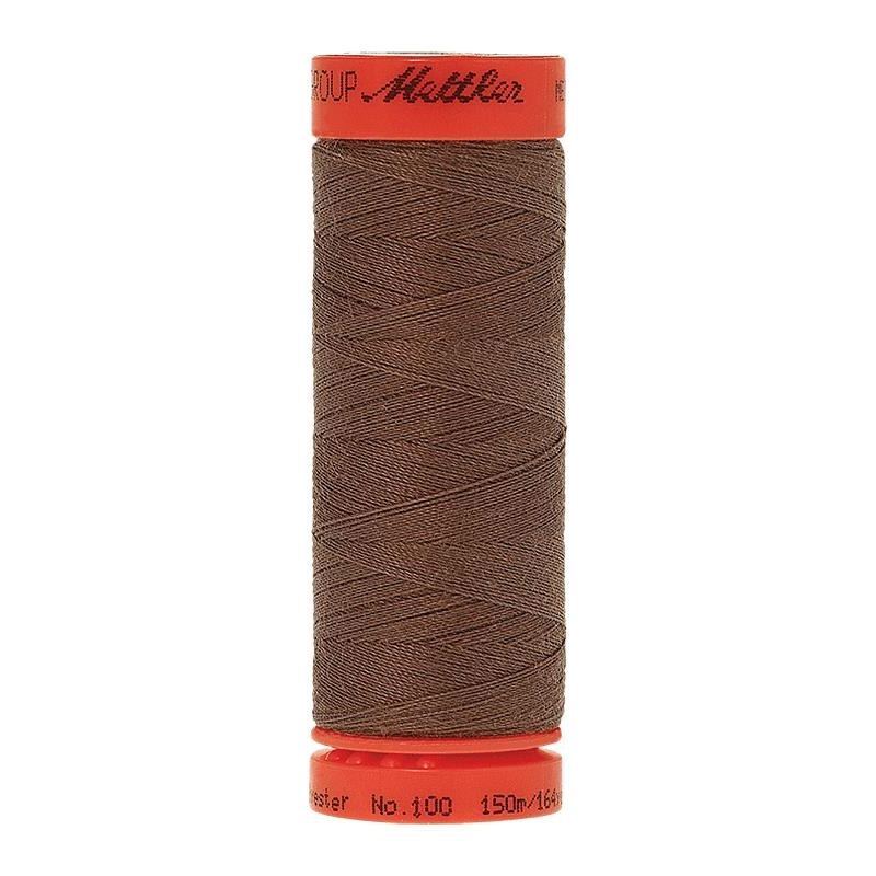 Mettler Metrosene 100, #1380 ESPRESSO 150m Corespun Polyester Thread