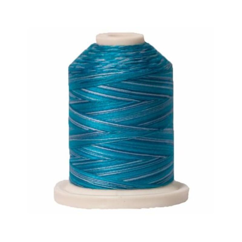 Signature Variegated 40 SM258 Dreamy Blues Cotton Machine Quilting Thread 700yd