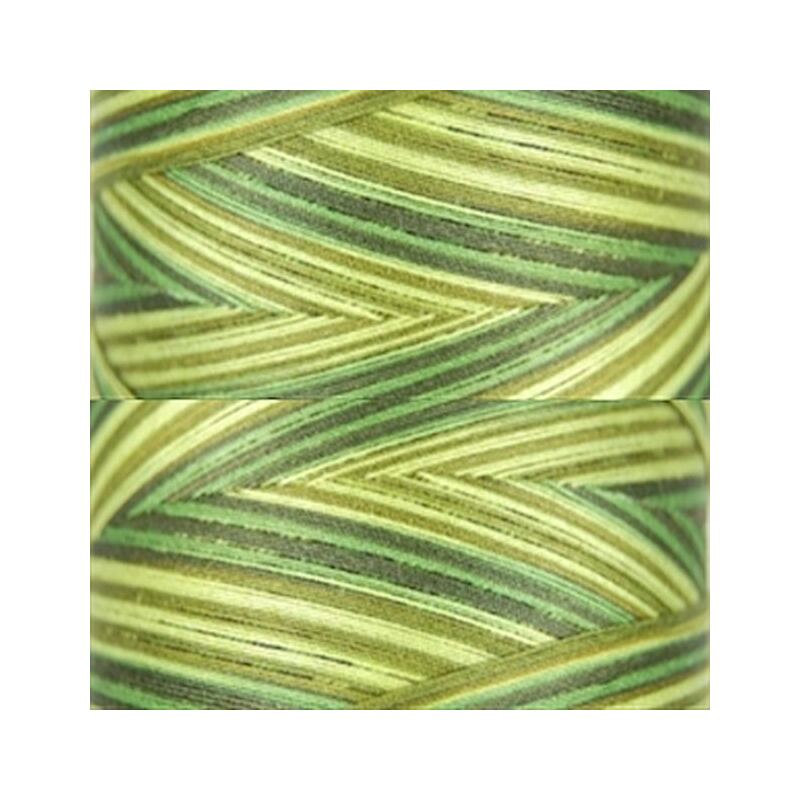 Signature Variegated 40, F152 Olive Hues Cotton Machine Quilting Thread  3000yd