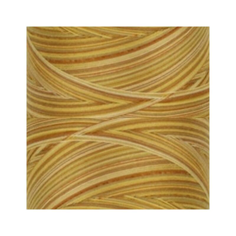Signature40 - Golden Harvest - M09 - Cone - 3000 Yds - 100% Variegated  Cotton Machine Quilting Thread