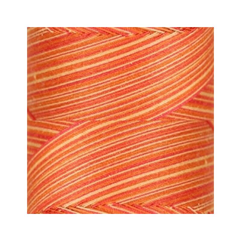 Signature Variegated 40, M74 Rusty Oranges Cotton Machine Quilting Thread  3000yd