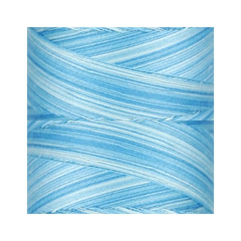 Signature Variegated 40, M82 Blue Skies Cotton Machine Quilting Thread  3000yd