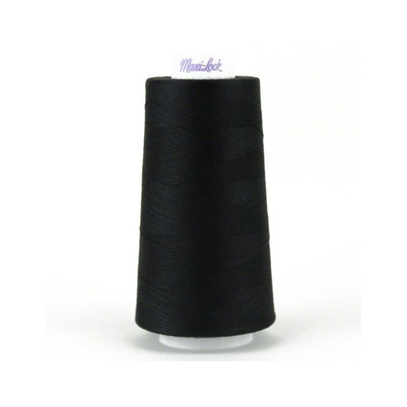 Signature Maxi-Lock 50wt #32002 Black Overlocker/Serger Thread 3000yd