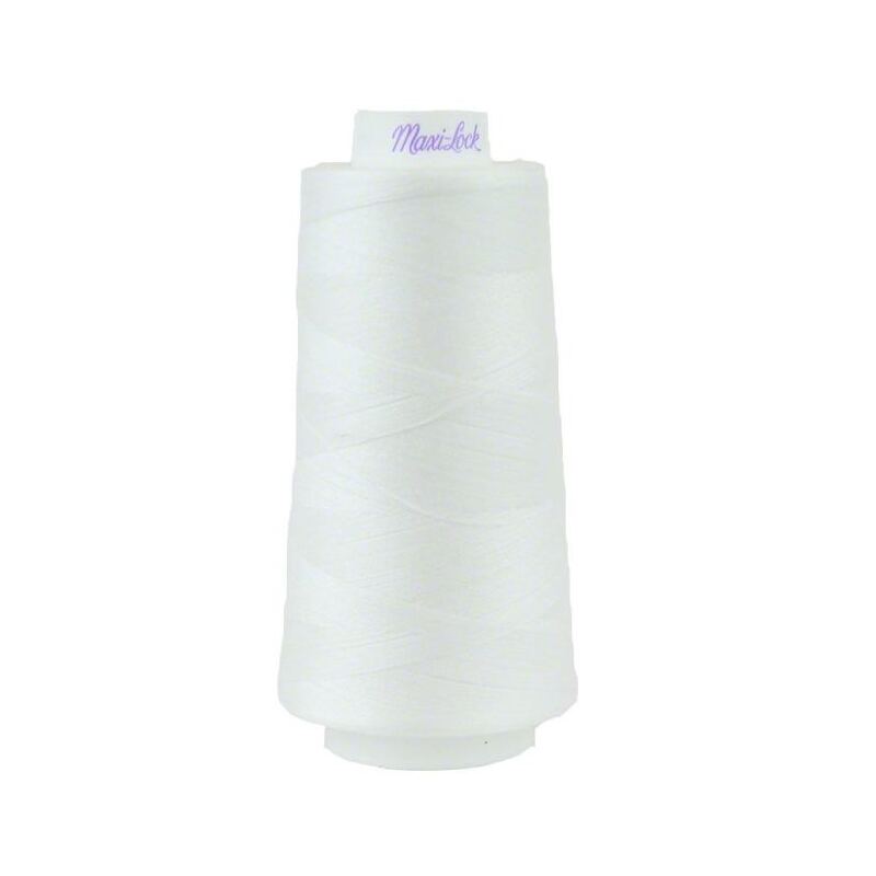 Signature Maxi-Lock 50wt #32109 White Overlocker/Serger Thread 3000yd