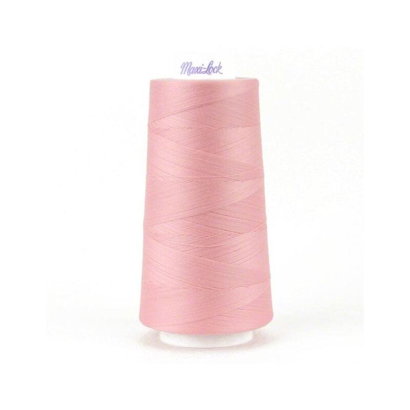 Signature Maxi-Lock 50wt #32166 Medium Pink Overlocker/Serger Thread 3000yd