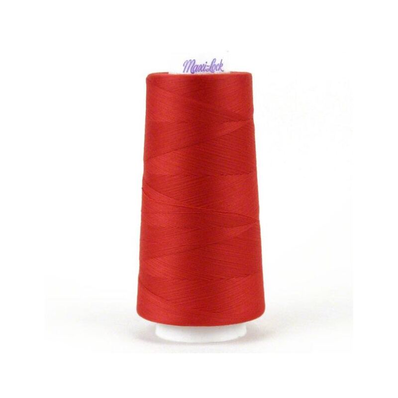 Signature Maxi-Lock 50wt #32326 Artillery Red Overlocker/Serger Thread 3000yd