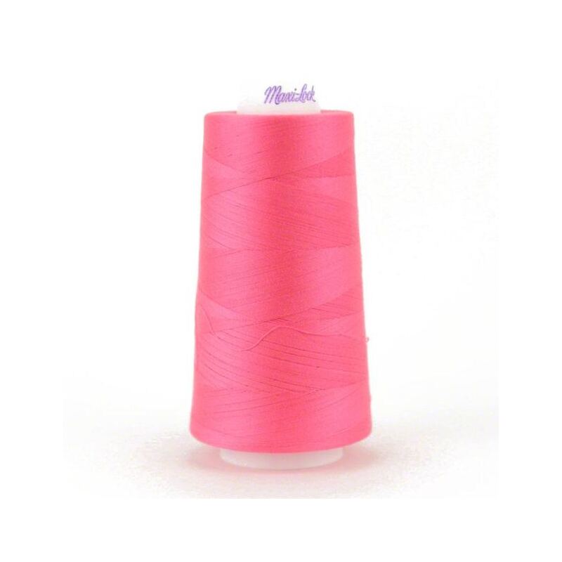 Signature Maxi-Lock 50wt #32807 Neon Pink Overlocker/Serger Thread 3000yd