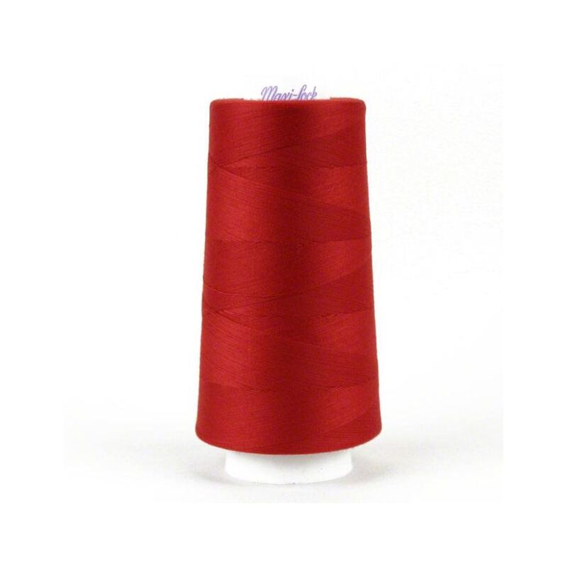 Signature Maxi-Lock 50wt #45136 Poppy Red Overlocker/Serger Thread 3000yd