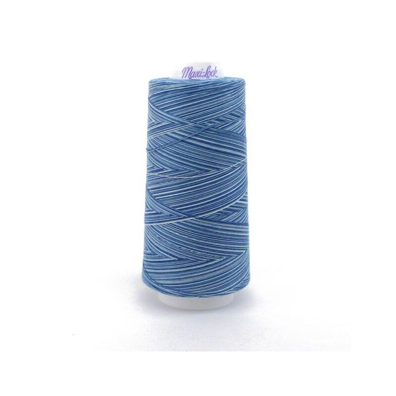 Signature Maxi-Lock Swirls 50wt #M55 Blueberry Cobbler Overlocker/Serger Thread 3000yd