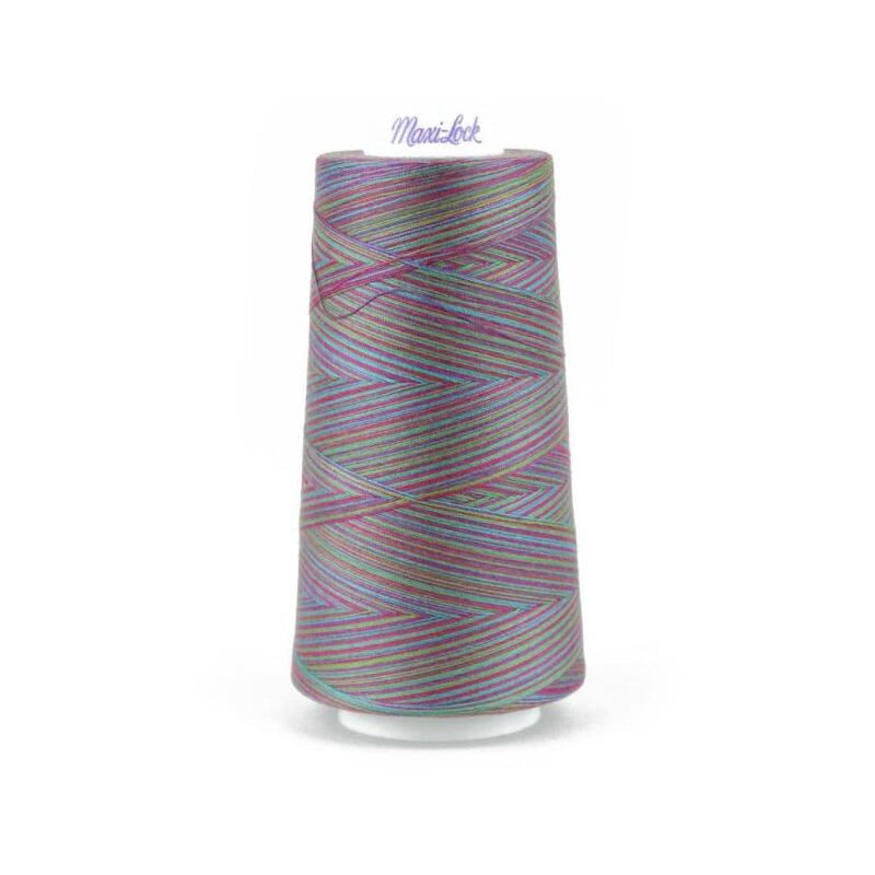 Signature Maxi-Lock Swirls 50wt #M56 Tie Dye Punch Overlocker/Serger Thread 3000yd