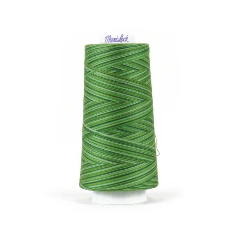 Signature Maxi-Lock Swirls 50wt #M59 Kiwi Twist Overlocker/Serger Thread 3000yd