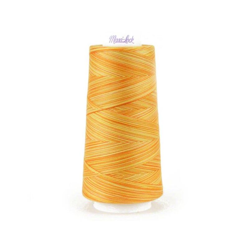 Signature Maxi-Lock Swirls 50wt #M61 Peachy Orange Parfait Overlocker/Serger Thread 3000yd