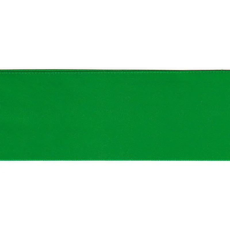 EMERALD 50mm (Folded) Woven Edge Satin Blanket Binding By The Metre