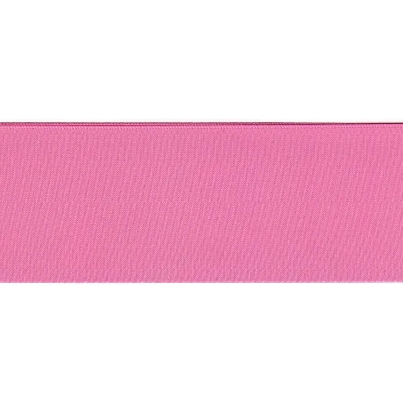 HOT PINK 50mm (Folded) Woven Edge Satin Blanket Binding By The Metre