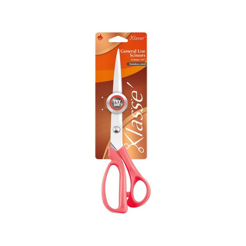 Klasse 254mm General Use Household Scissors BK3410.PINK