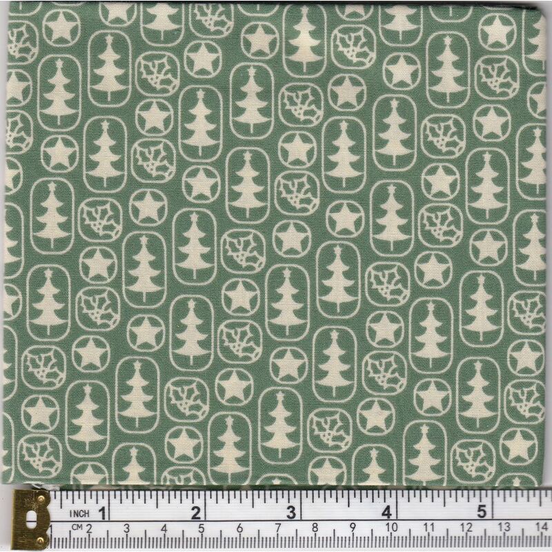 Christmas Fat Quarter 035, Approx 50cm x 52cm, Cotton Print Fabric