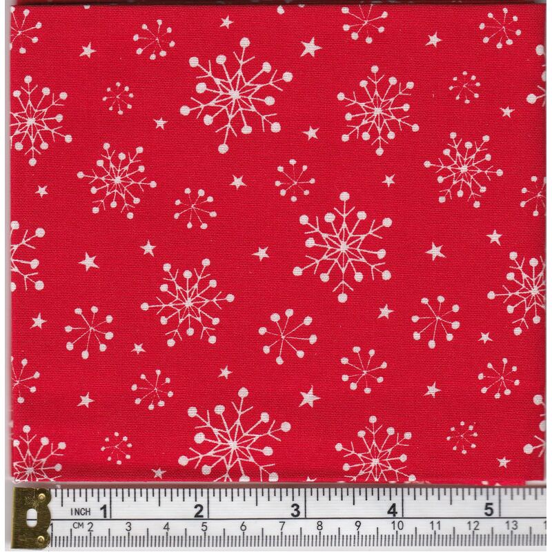 Christmas Fat Quarter 039, Approx 50cm x 52cm, Cotton Print Fabric