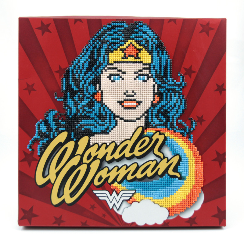 Diamond Dotz DOTZBOX WONDER WOMAN DDB.018, 5D Diamond Painting Kit