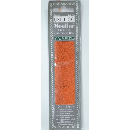 MADEIRA Mouline Colour 0309 Stranded Cotton Embroidery Floss 10m