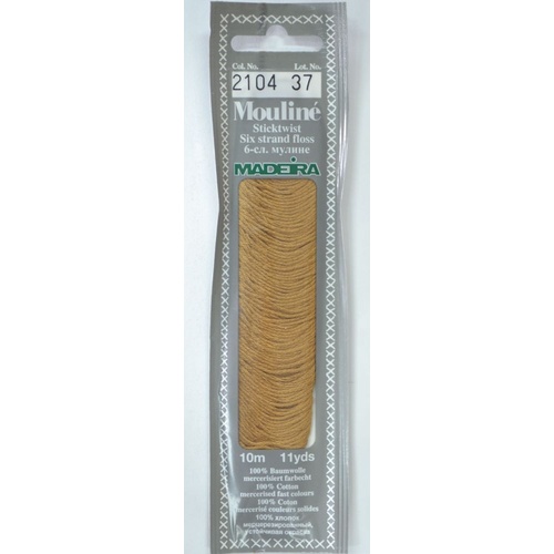 MADEIRA Mouline Colour 2104 Stranded Cotton Embroidery Floss 10m