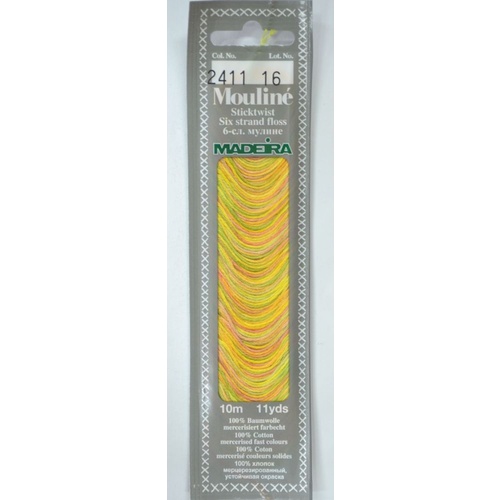 MADEIRA Mouline Colour 2411 Stranded Cotton Embroidery Floss 10m