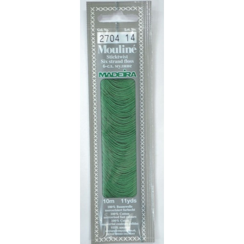 MADEIRA Mouline Colour 2704 Stranded Cotton Embroidery Floss 10m