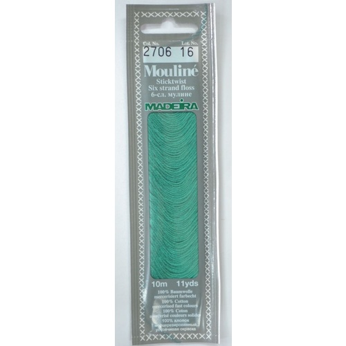 MADEIRA Mouline Colour 2706 Stranded Cotton Embroidery Floss 10m