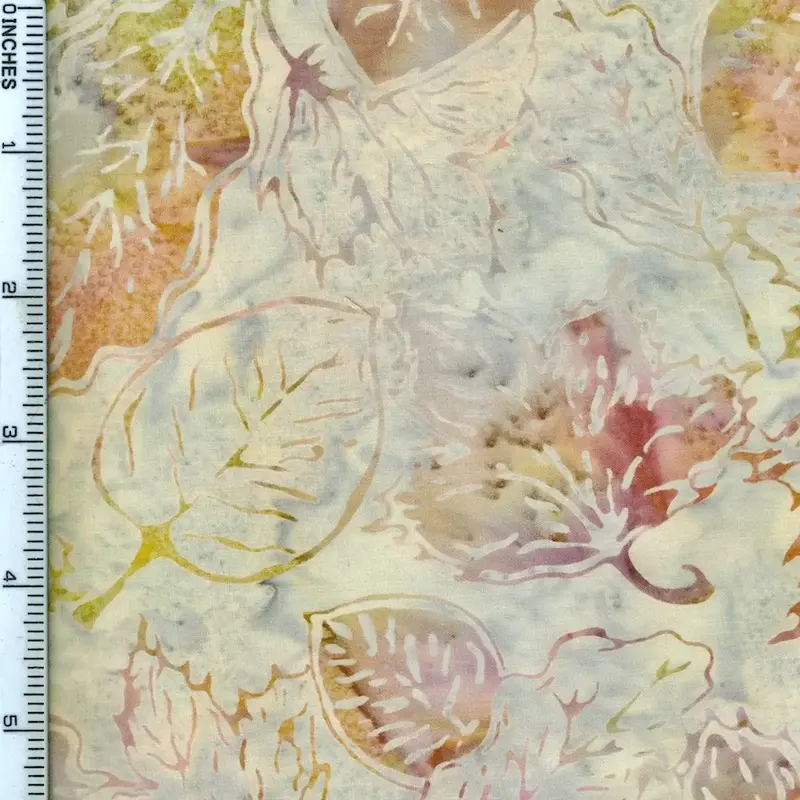 February Bali Handpaints Hoffman Batiks Cotton Fabric 110cm wide