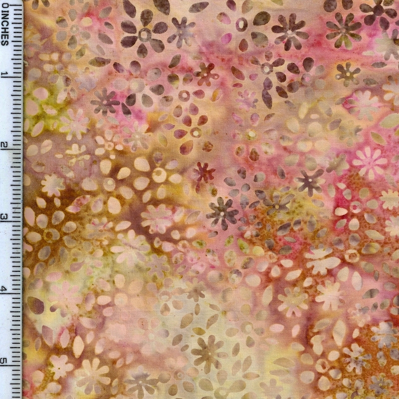 Carnation, Bali Handpaints Hoffman Batiks Cotton Fabric 110cm wide