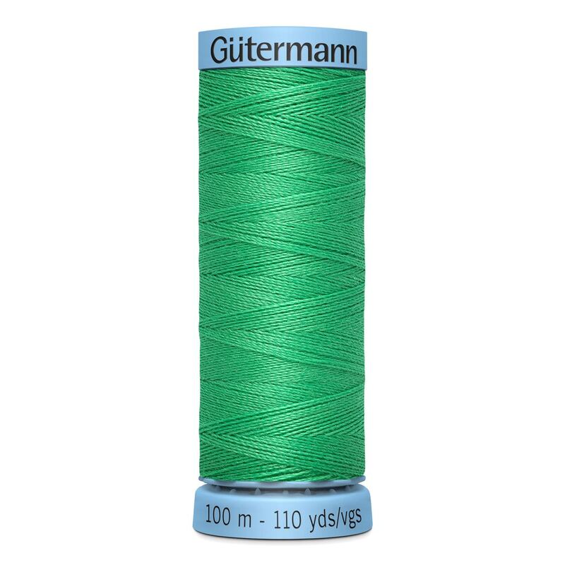 Gutermann Silk Thread #401 NILE GREEN, 100m Spool (S303)