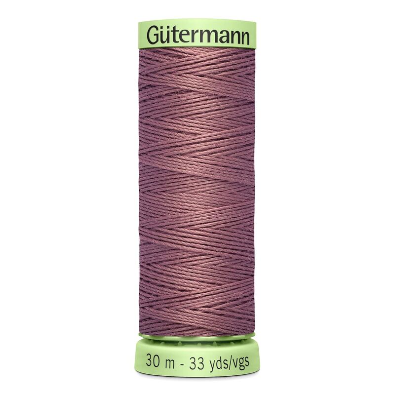 Gutermann Top Stitch Thread #52 DESERT SAND 30m Spool High Lustre, Bold Sewing