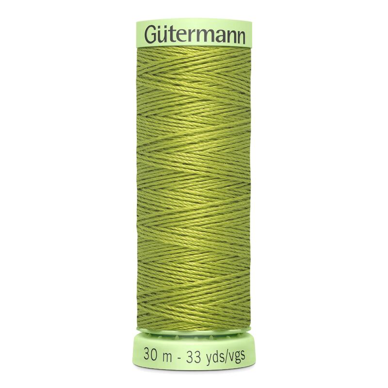 Gutermann Top Stitch Thread #616 VERY LIGHT AVOCADO GREEN 30m Spool 100% Polyester